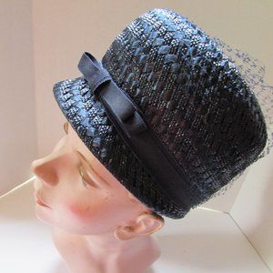 Vintage Navy Bucket Style Hat 1960 Era